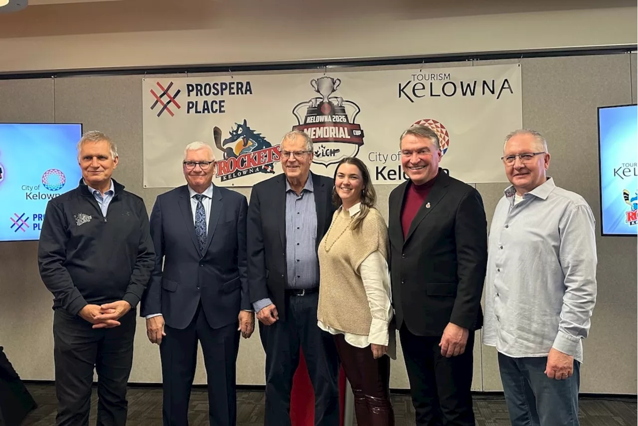 Kelowna can't wait to host the 2026 Memorial Cup