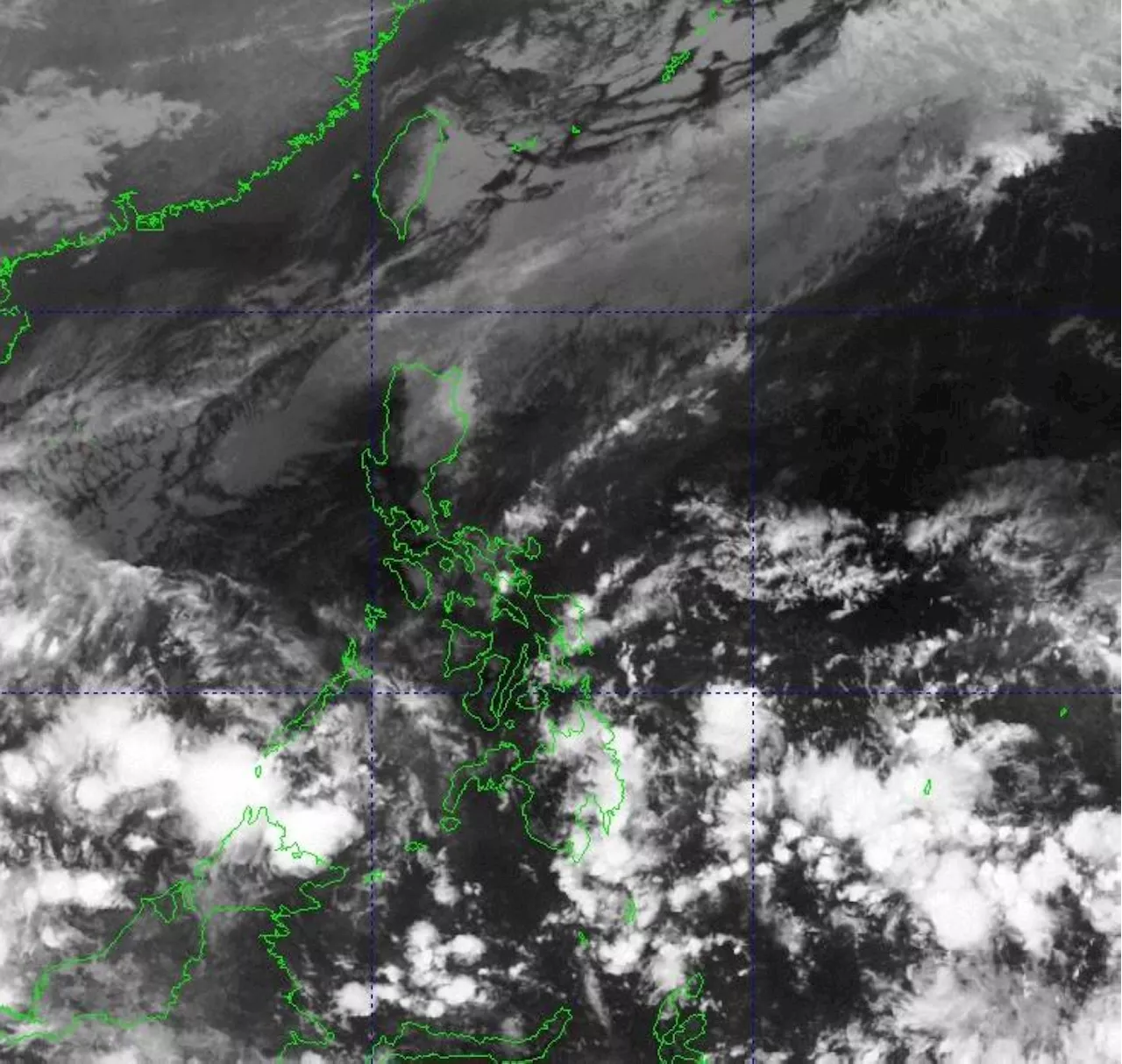 Fair Weather with Scattered Showers Forecast in Philippines