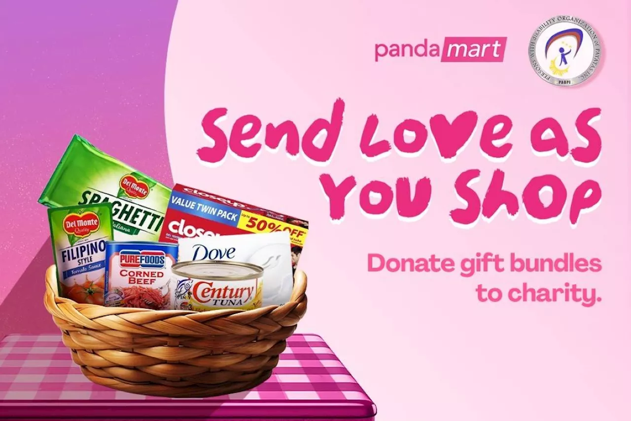 Send love as you shop with pandamart