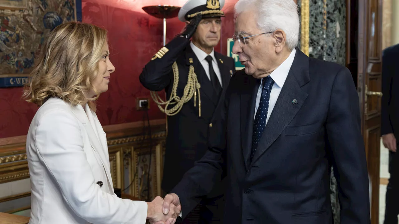 L'incontro "segreto" tra Giorgia Meloni e Sergio Mattarella