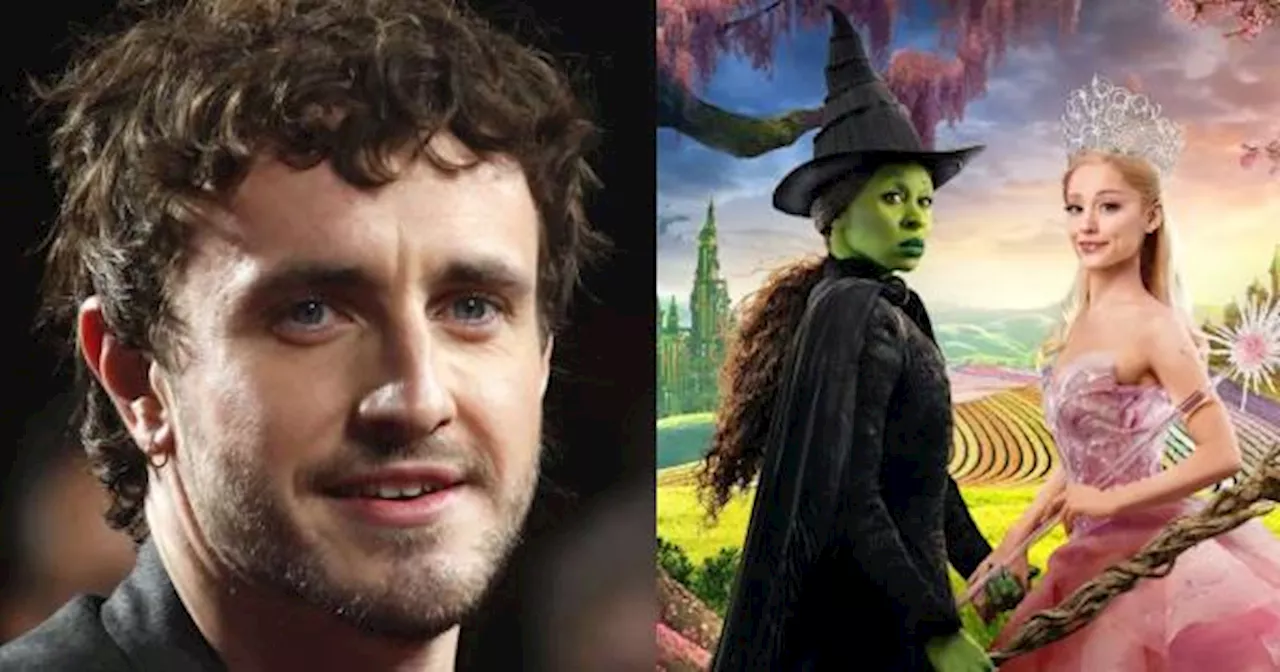 ¿'Gladiador II' vs 'Wicked'? Paul Mescal elogia la película con Ariana Grande y Cynthia Erivo: 'Soy un hombre de teatro musical'