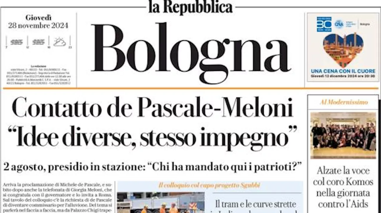 Repubblica (ed. Bologna) titola sui felsinei: 'Com'è dura questa Champions'