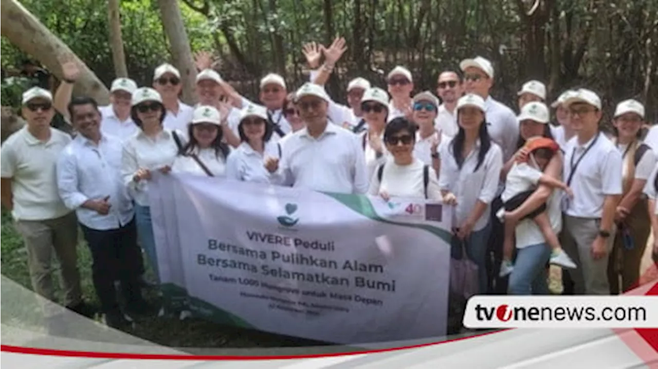 Aksi Nyata Berkontribusi untuk Negeri, Penanaman 1.000 Mangrove Dilakukan di Pesisir Jakarta