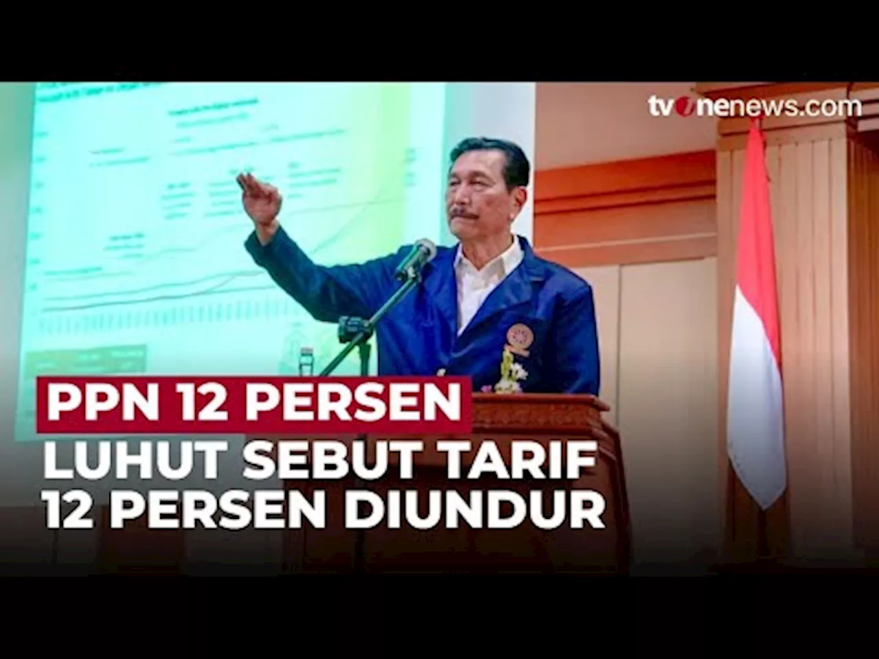 Fokus Subsidi Listrik, Luhut Mengatakan Kenaikan Tarif PPN 12 Persen Diundur