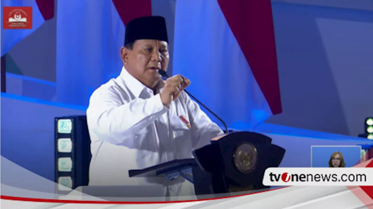 Pengakuan Jujur Prabowo di Hadapan Guru-guru: Saya Dibilang Gila, Program Makan Bergizi Gratis Diejek