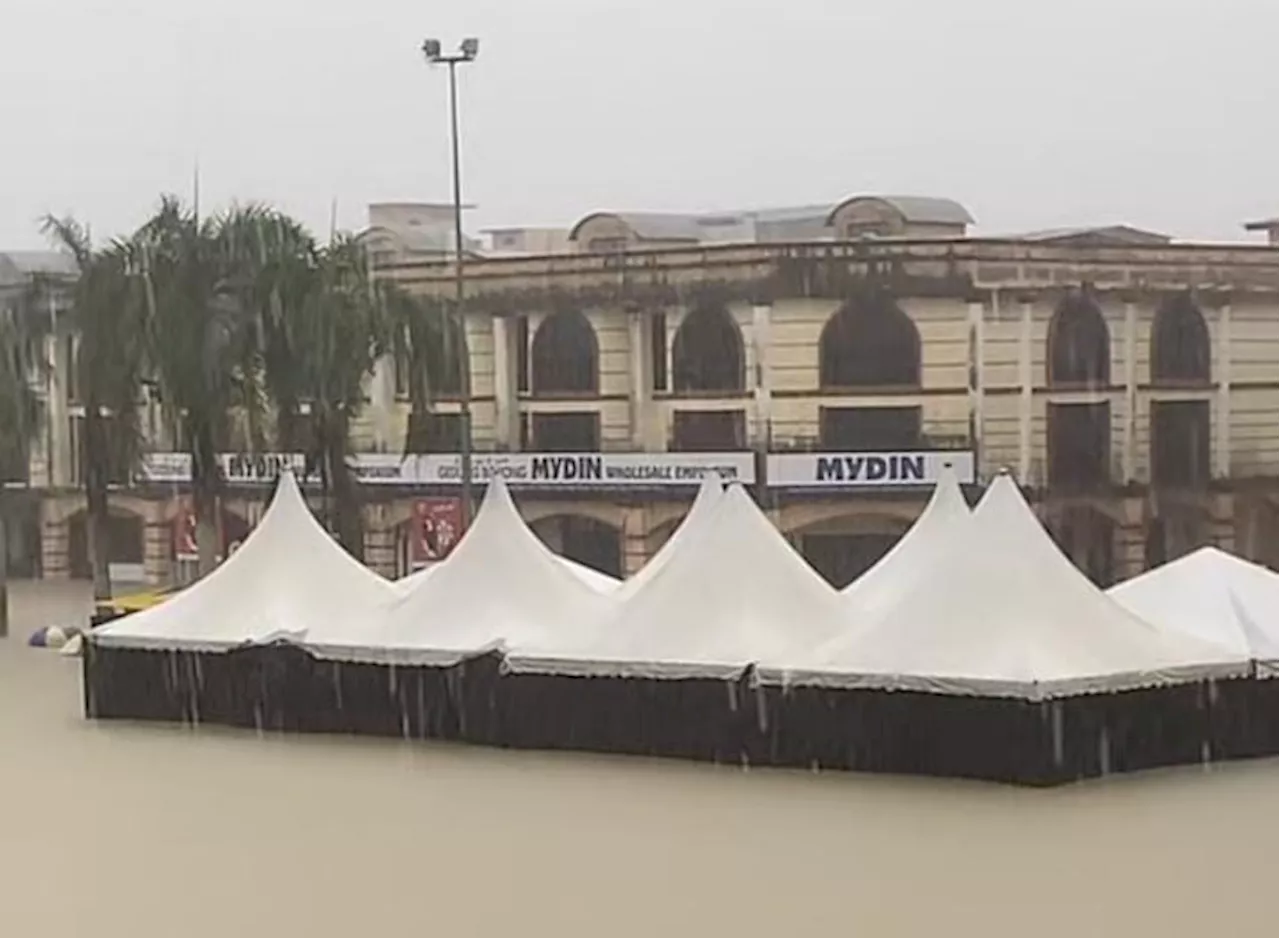 Rantau Panjang ‘tenggelam’, Sungai Golok lepasi bacaan 2014 dan 2023