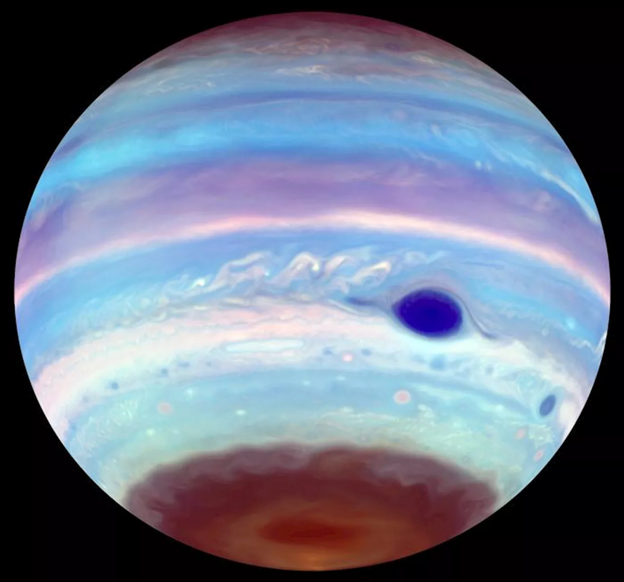 Magnetic Tornado is Stirring up the Haze at Jupiter's Poles