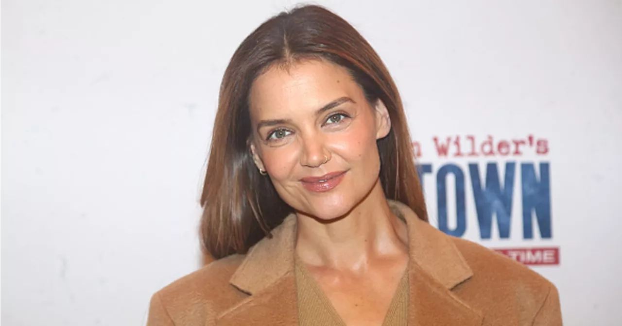 Katie Holmes's Belted Suede Bag Look is Just $26 on Amazon