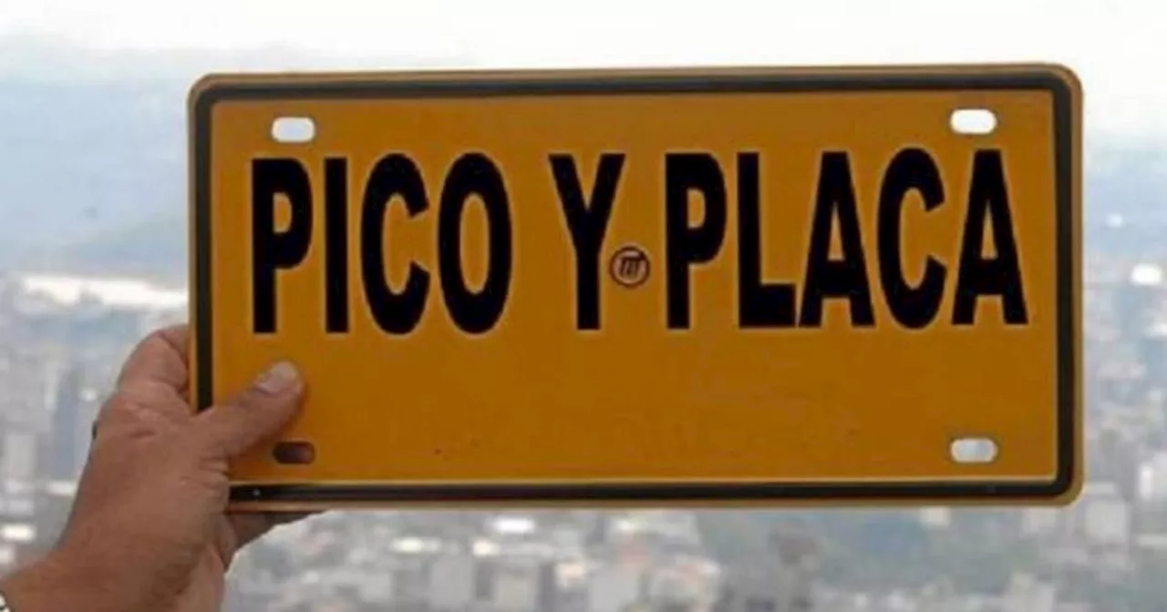 Así rige el pico y placa este jueves 28 de noviembre en Bucaramanga y el área metropolitana