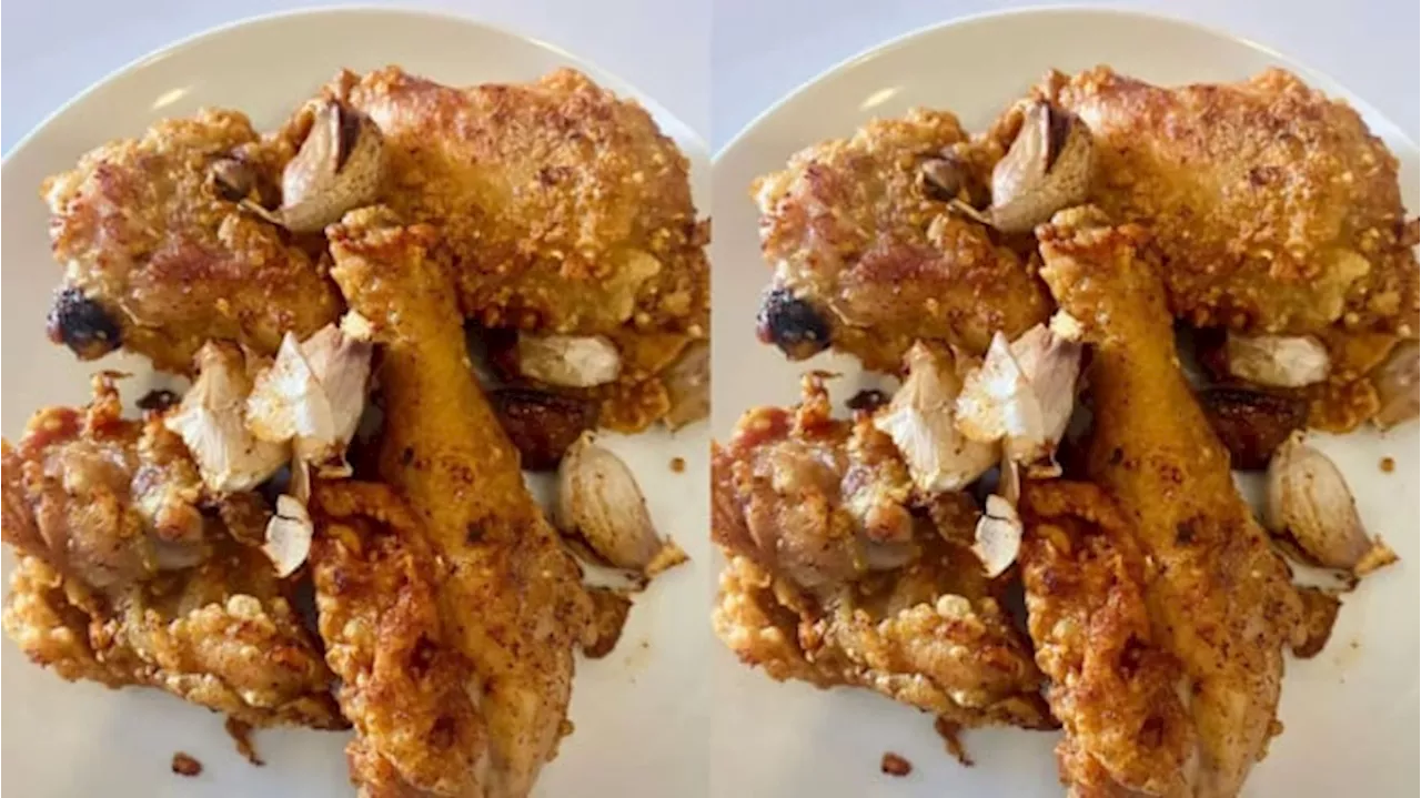 Resep Ayam Goreng Bawang Putih yang Viral di TikTok, Dijamin Gurih dan Lezat!