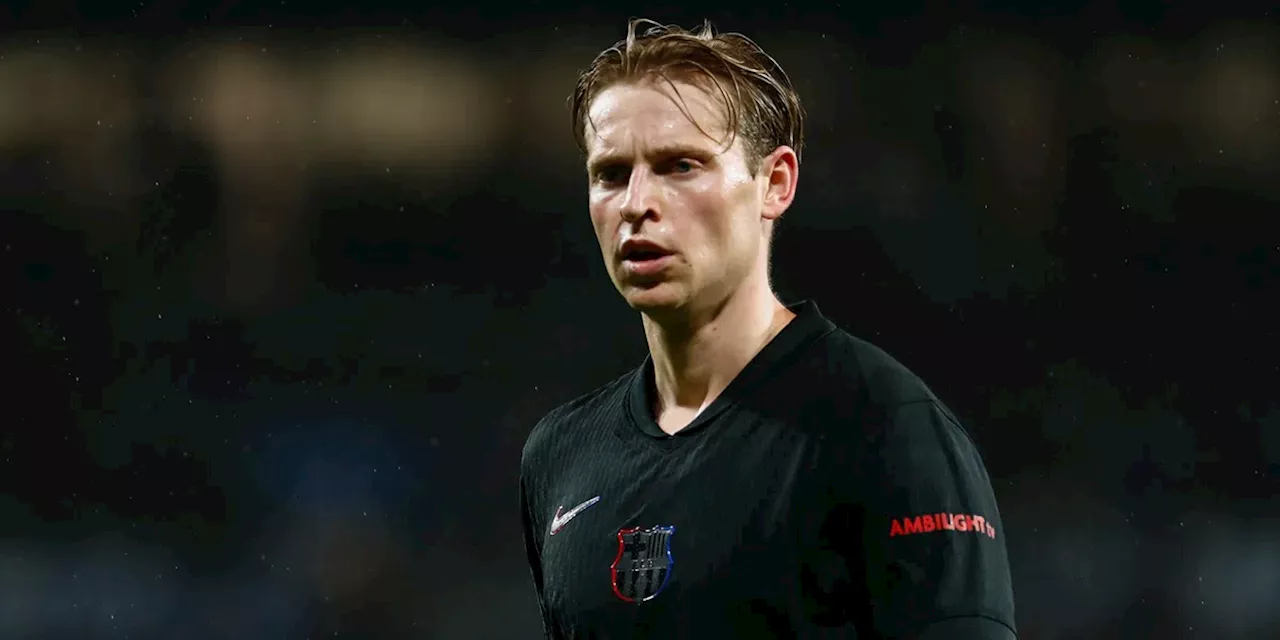 Barcelona Mogelijk Nieuw Aanbod Doen aan Frenkie De Jong