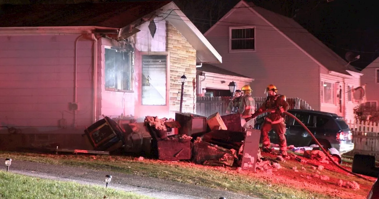 4 displaced after Akron house fire