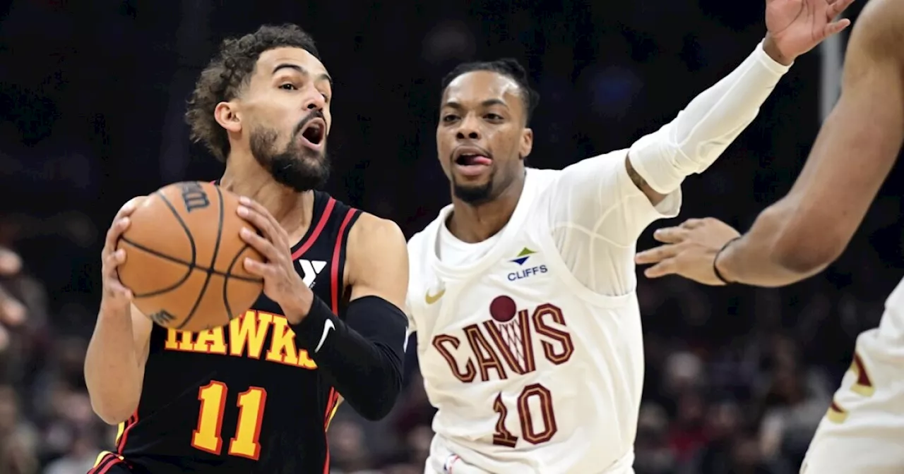 Trae Young's 22 assists help Hawks stun Cavaliers 135-124, only Cleveland's 2nd loss this season