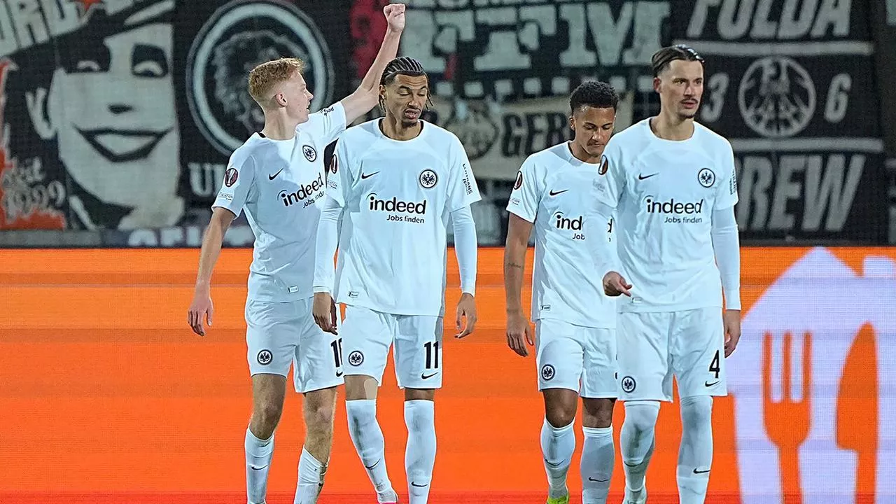 Europa League: Eintracht Frankfurt stellt Rekord ein