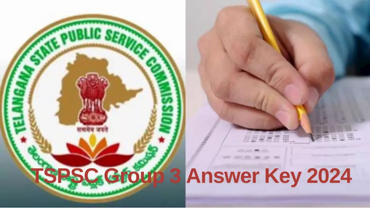 TSPSC: తెలంగాణ గ్రూప్‌ 3 పరీక్ష జవాబు కీ.. ఈ వెబ్‌సైట్‌లో నేరుగా చెక్‌ చేసుకోండి..