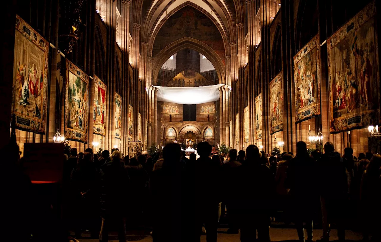 Amiens : La cathédrale célèbre la réouverture de Notre-Dame de Paris