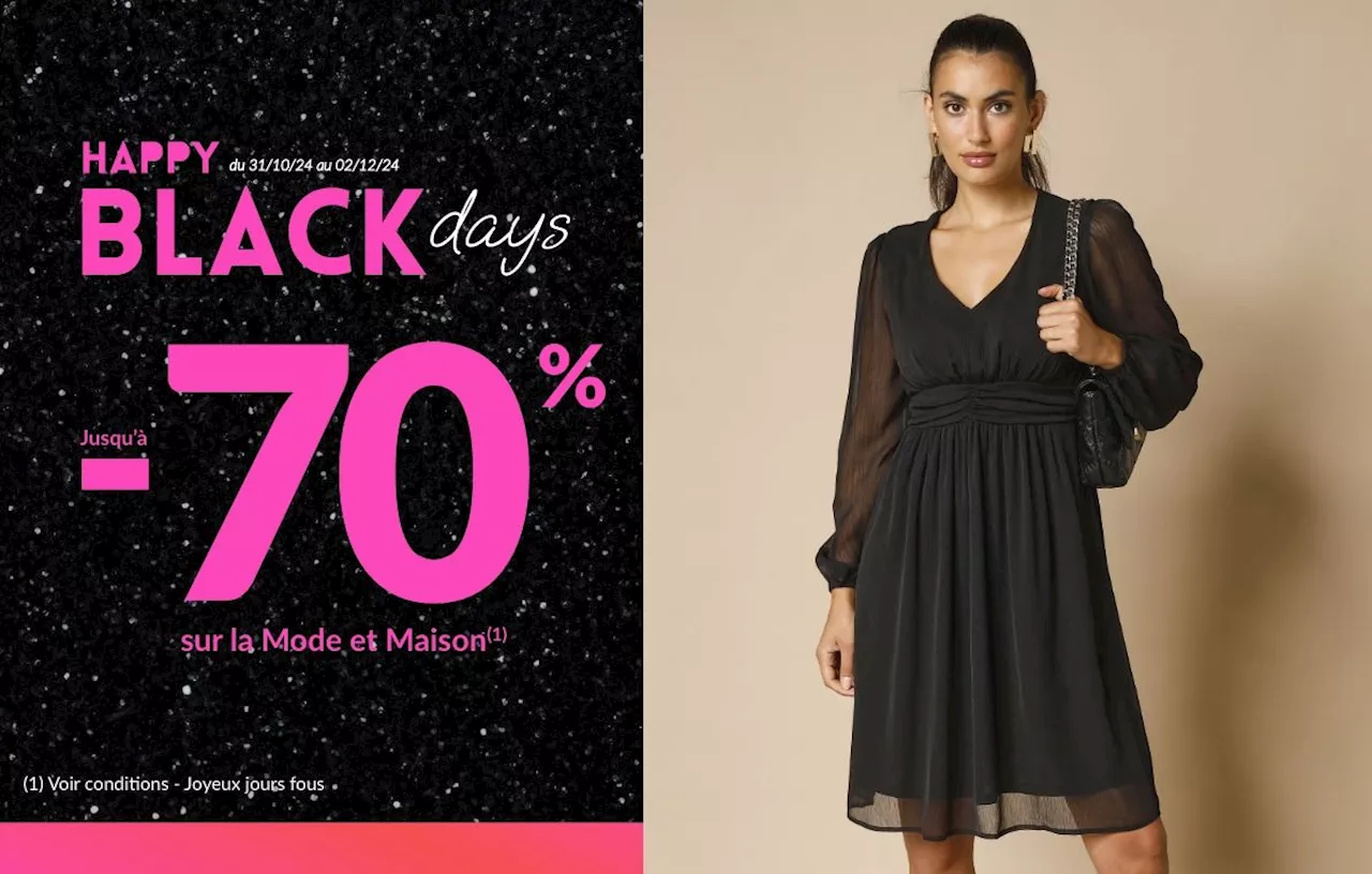 Black Friday : Préparez vos tenues de fêtes à prix mini avec Blancheporte