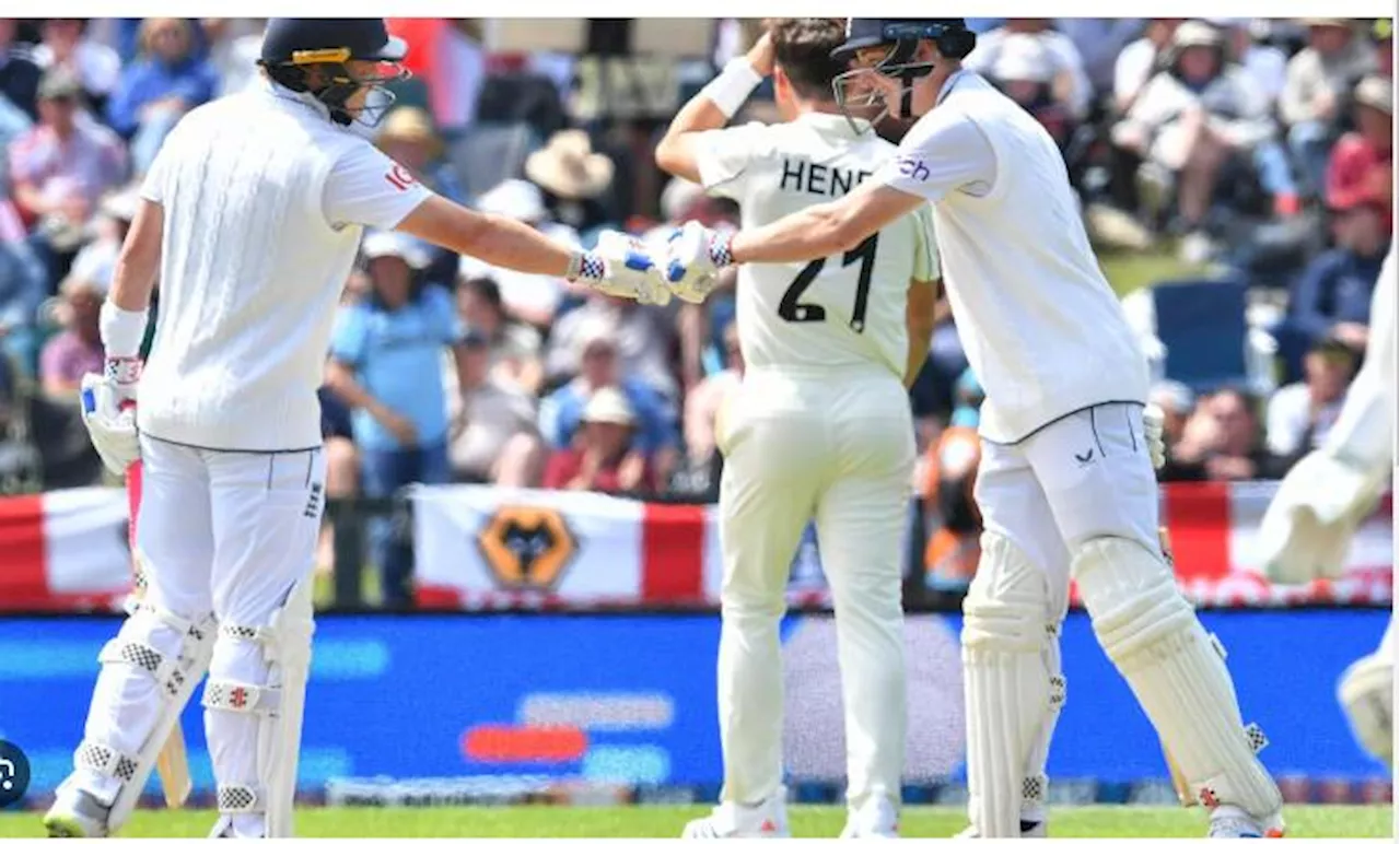 Brilliant Brook's 132 puts England on top against sloppy New Zealand