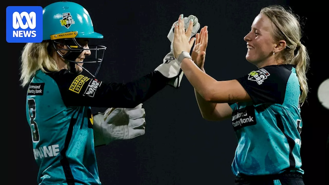 Brisbane Heat defeat Sydney Thunder by nine wickets to reach fourth WBBL final