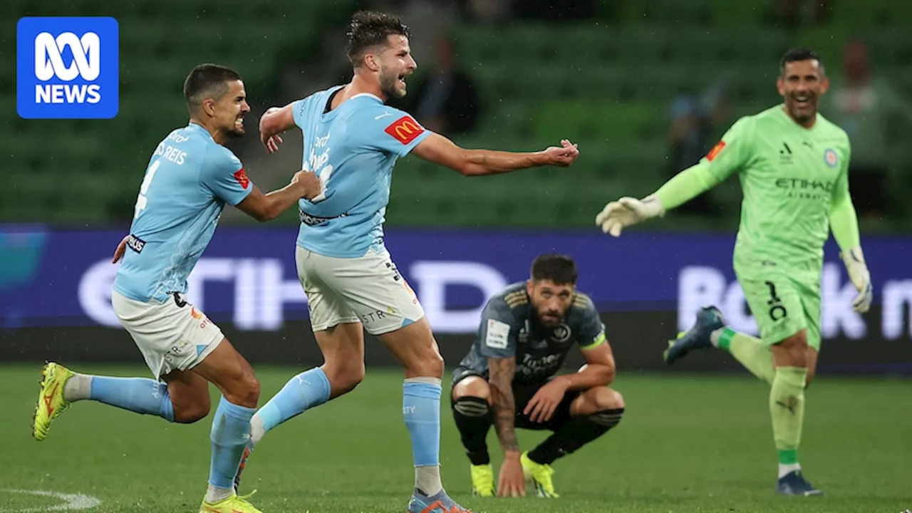 Terry Antonis's long-range goal for Melbourne City in A-League nominated for FIFA's Puskás award