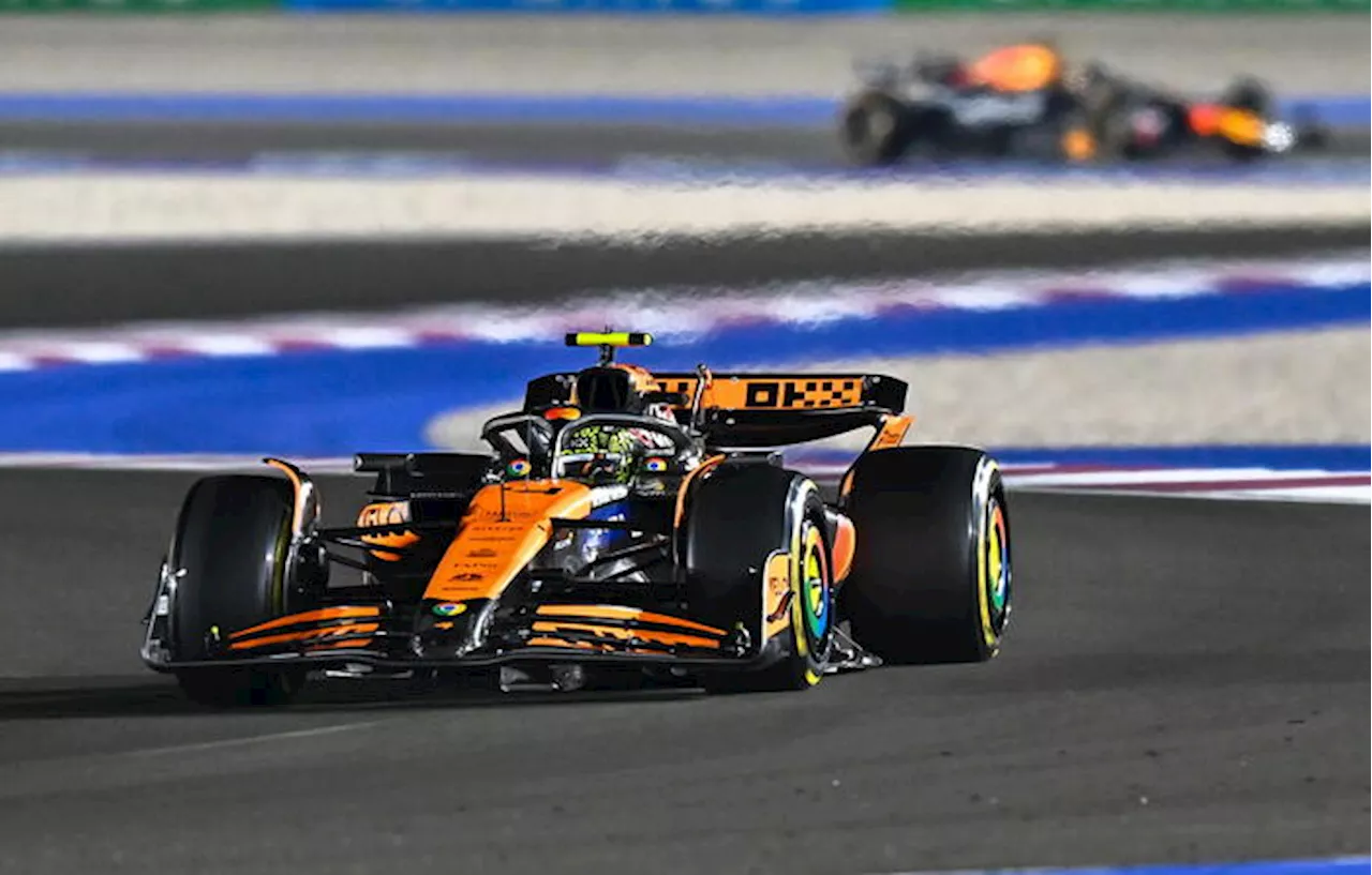 Lando Norris Alpace McLaren Pole Position Per La Sprint Qualification Al Mondiale 2024 Di Formula 1 In Qatar