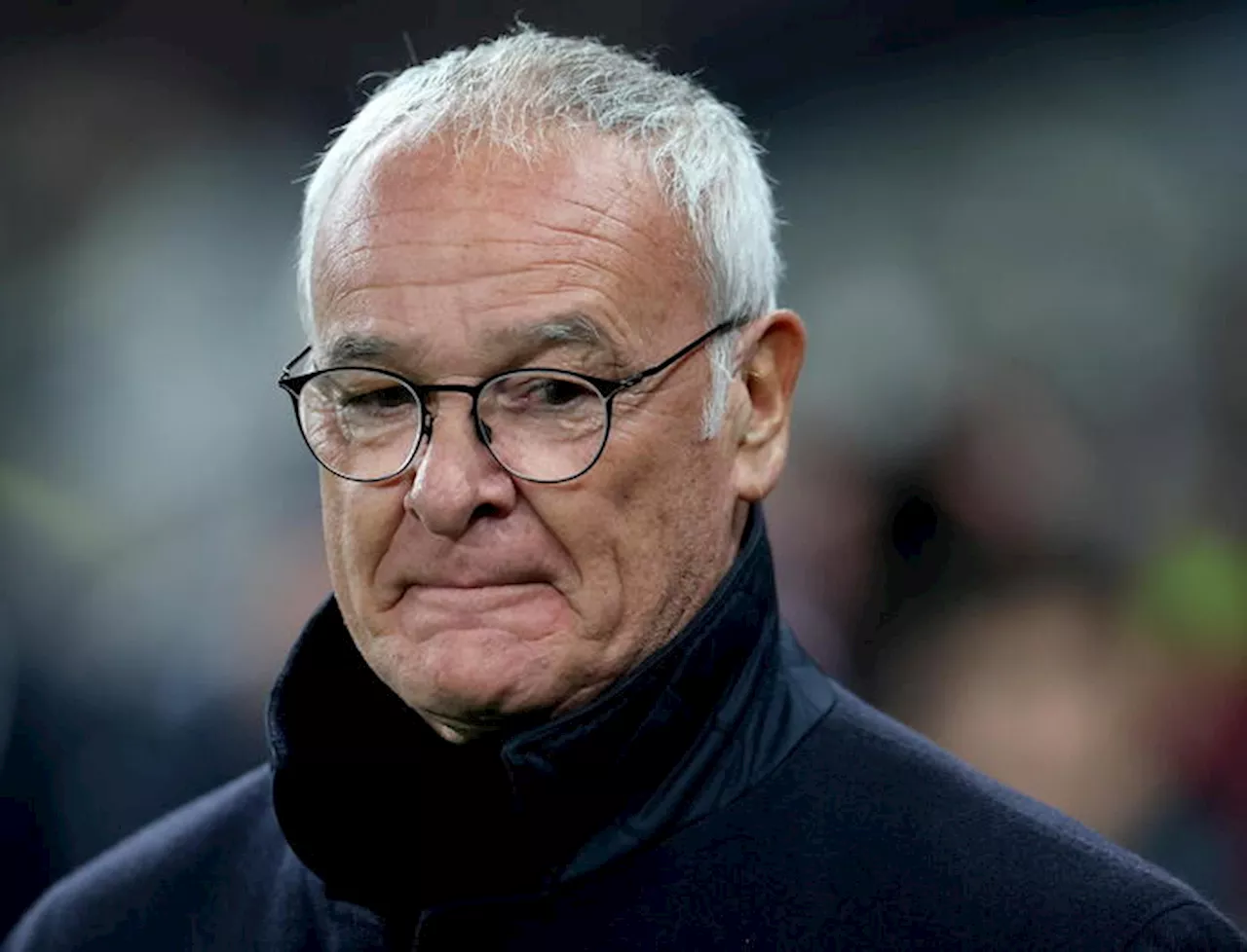 Ranieri: 'Gran partita della Roma, a me non piace difendere'