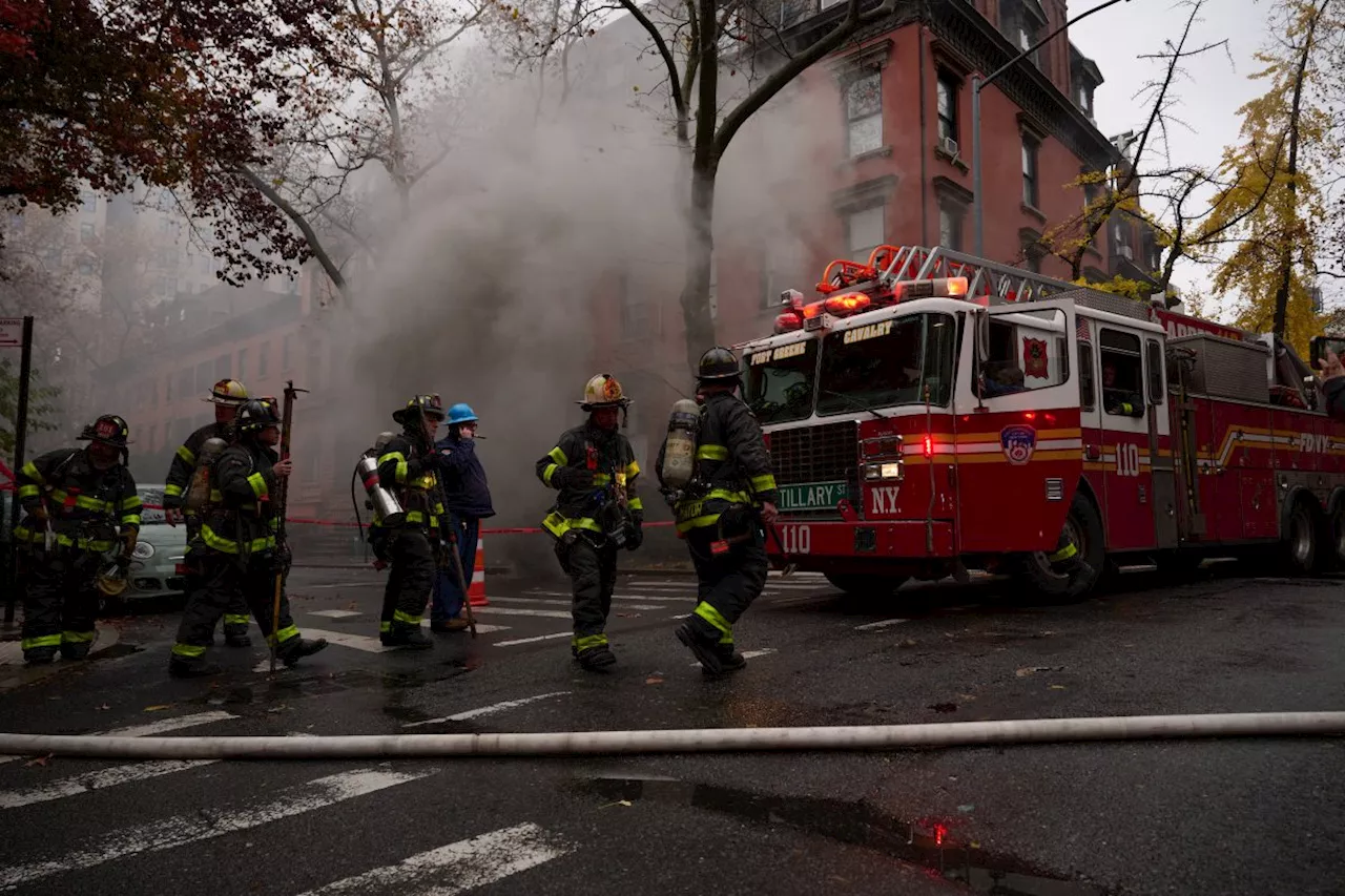 Brooklyn residents displaced by two-alarm fire on Thanksgiving Day; cause under investigation