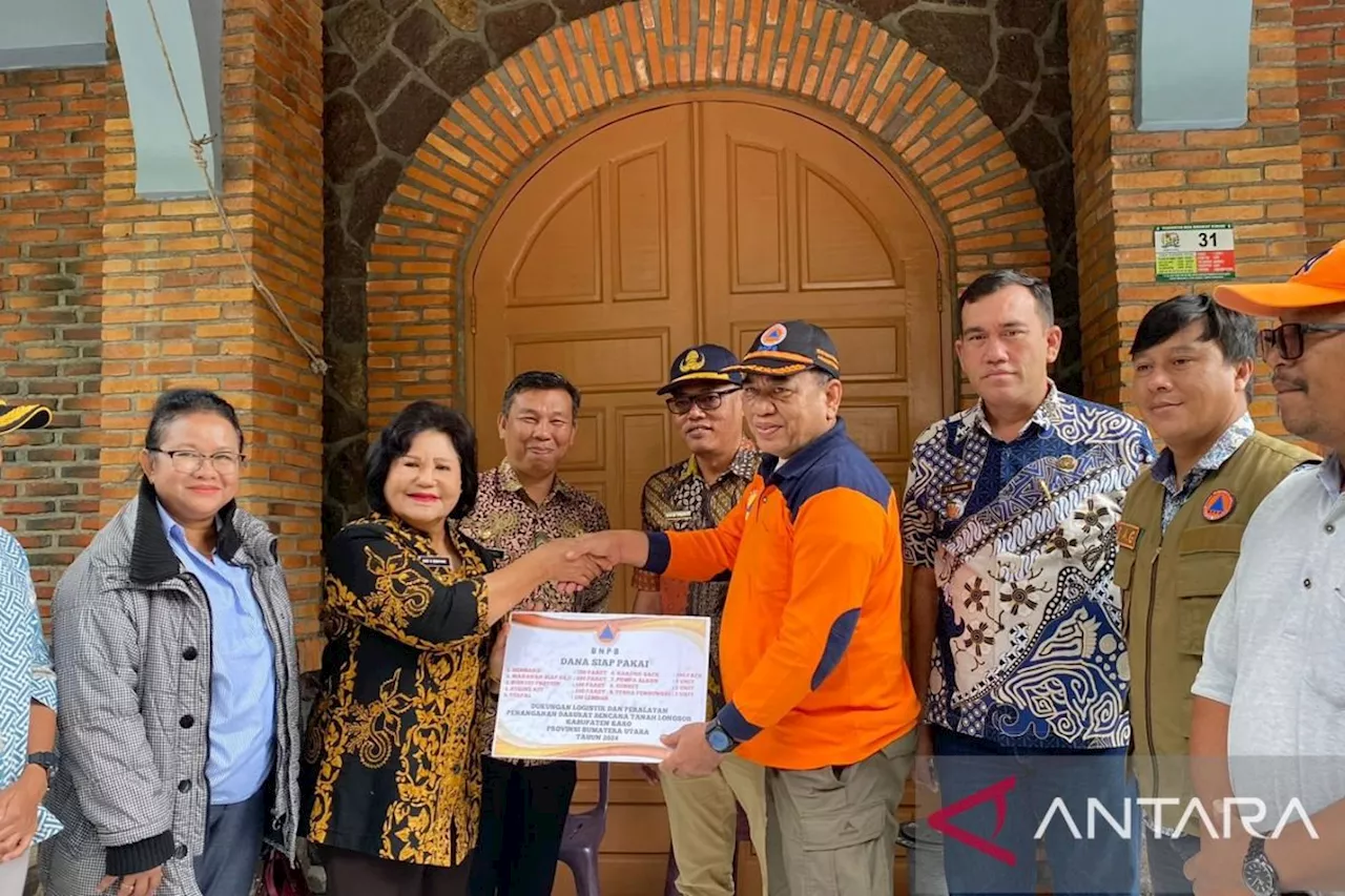 BNPB beri bantuan dana operasional bencana longsor di Karo Rp200 juta