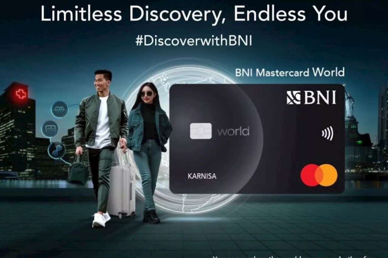 Kartu kredit BNI Mastercard World tawarkan desain dan fitur baru