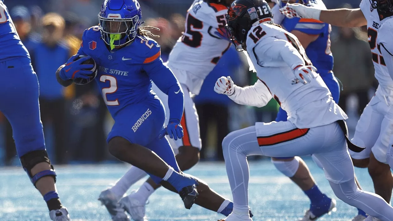 Ashton Jeanty rushes for 226 yards, Boise State beats Oregon State 34-18