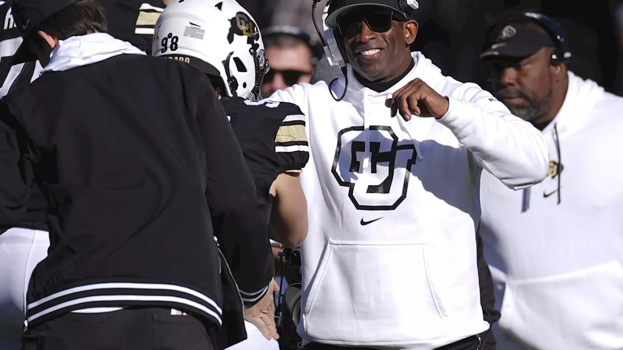 Coach Deion Sanders says No. 23 Colorado's best players will play in bowl game