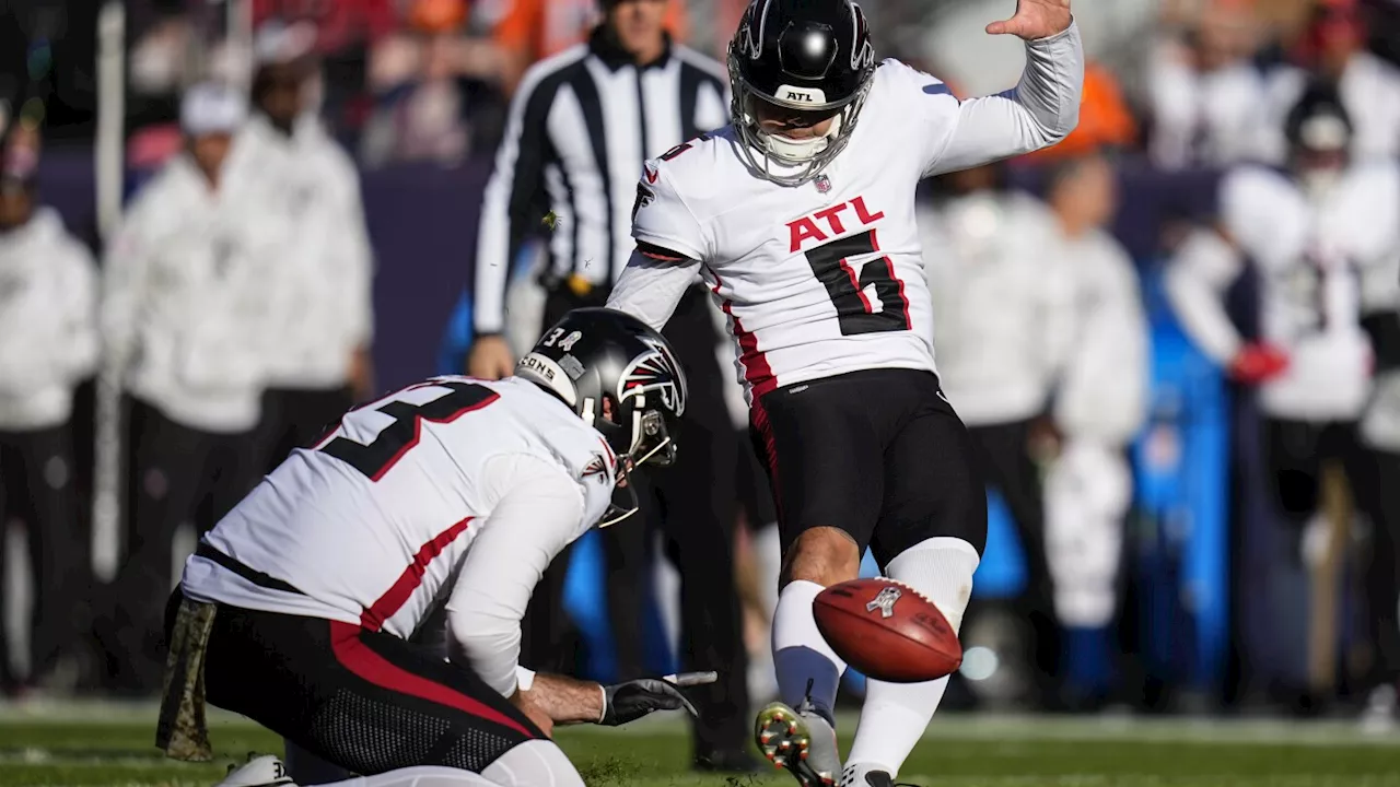 Falcons kicker Younghoe Koo's status against Chargers is uncertain due to right hip injury