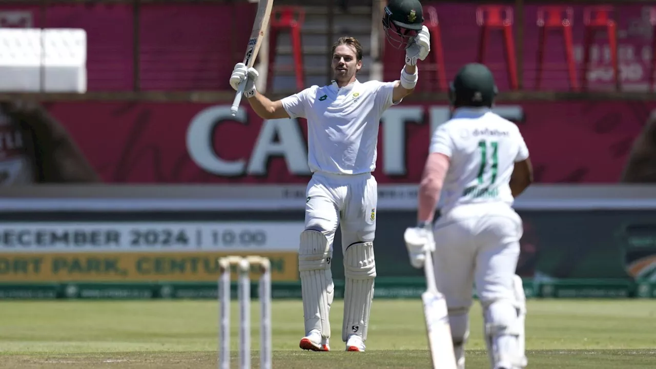 South Africa poised to beat Sri Lanka in 1st test after tons by Stubbs and Bavuma