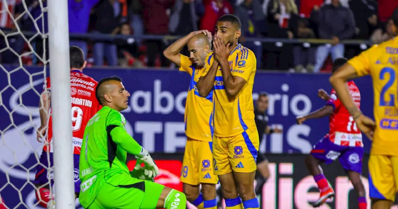 Resultado San Luis vs Tigres EN VIVO|Cuartos de Final IDA del Apertura 2024