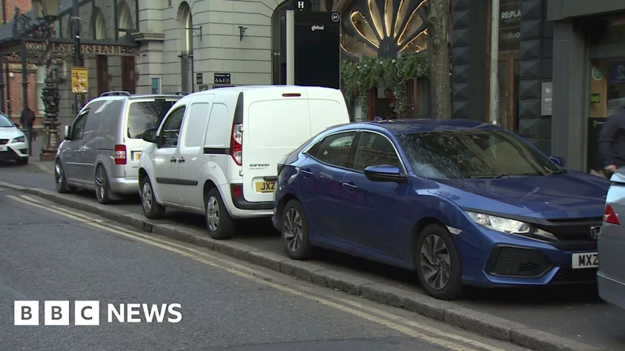 Belfast: Pavement parking 'free for all' on city centre street