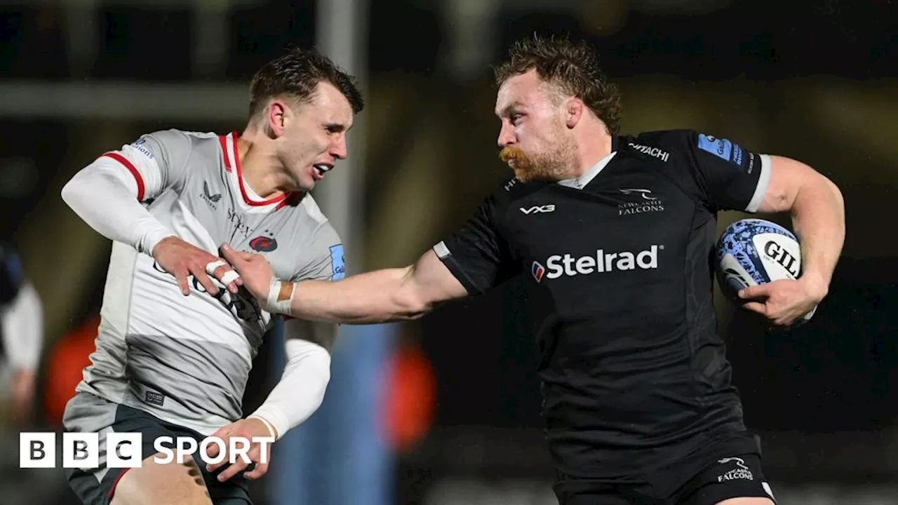 Newcastle Falcons Climb Out of Premiership Bottom Spot With Win Over Saracens