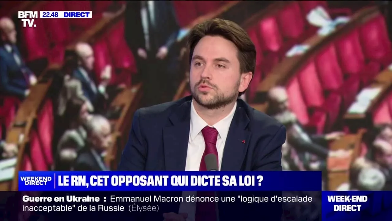 Aurélien Saintoul (LFI): 'Emmanuel Macron est désormais un verrou sur la vie démocratique de ce pays'