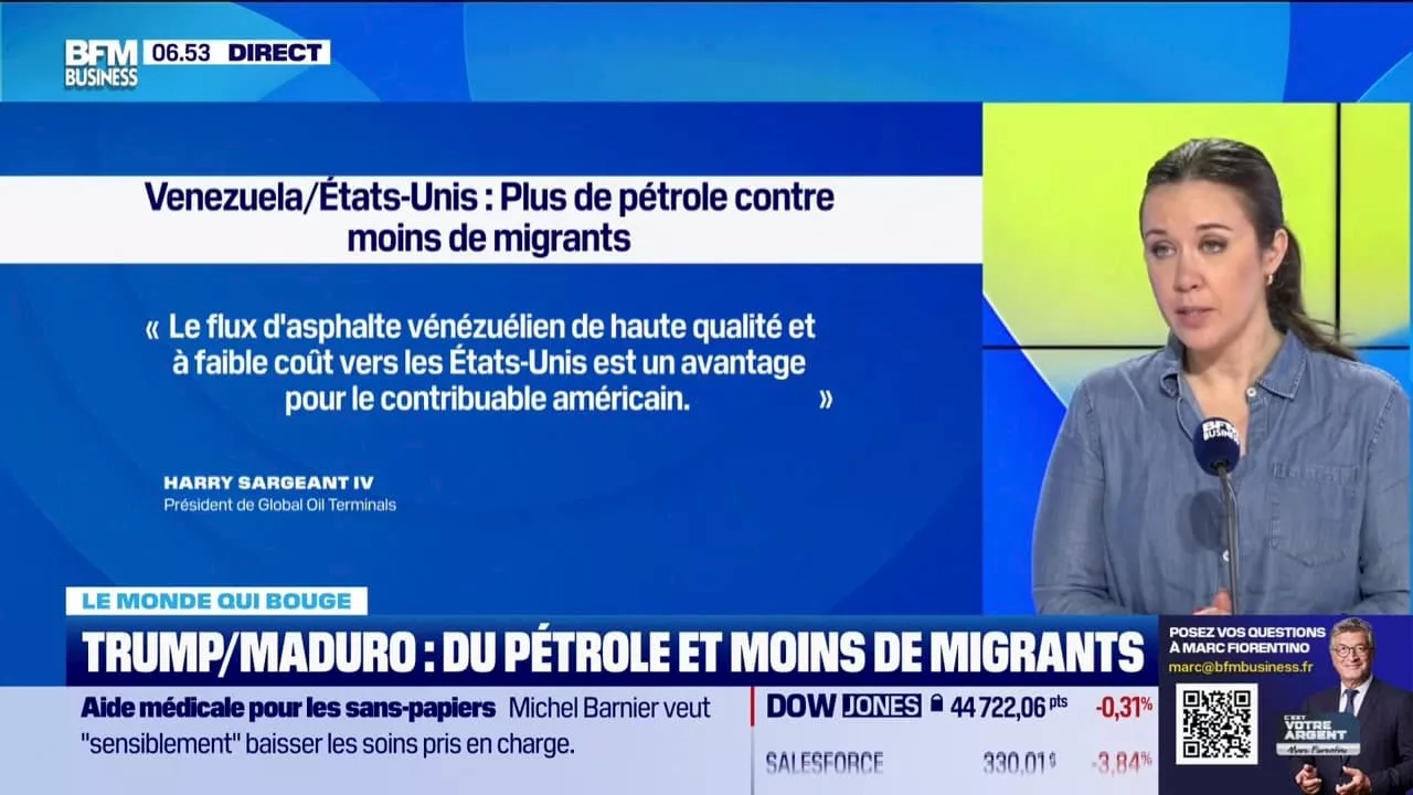 Caroline Loyer : Trump/Maduro, du pétrole et moins de migrants