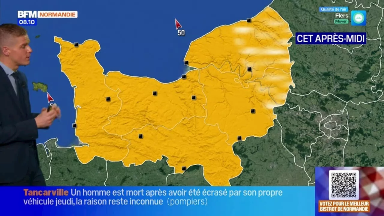 Météo Normandie: quelques nuages le matin et un ciel dégagé l'après-midi