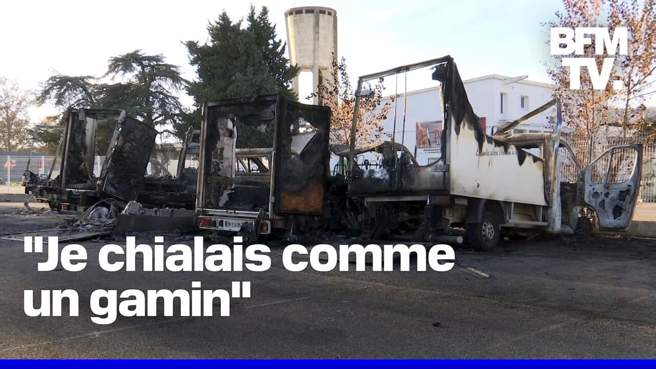 Nîmes: six camions frigorifiques de la Banque alimentaire du Gard incendiés