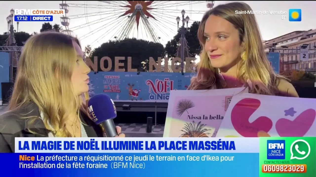 Nice: le marché de Noël inaugurée ce vendredi place Masséna