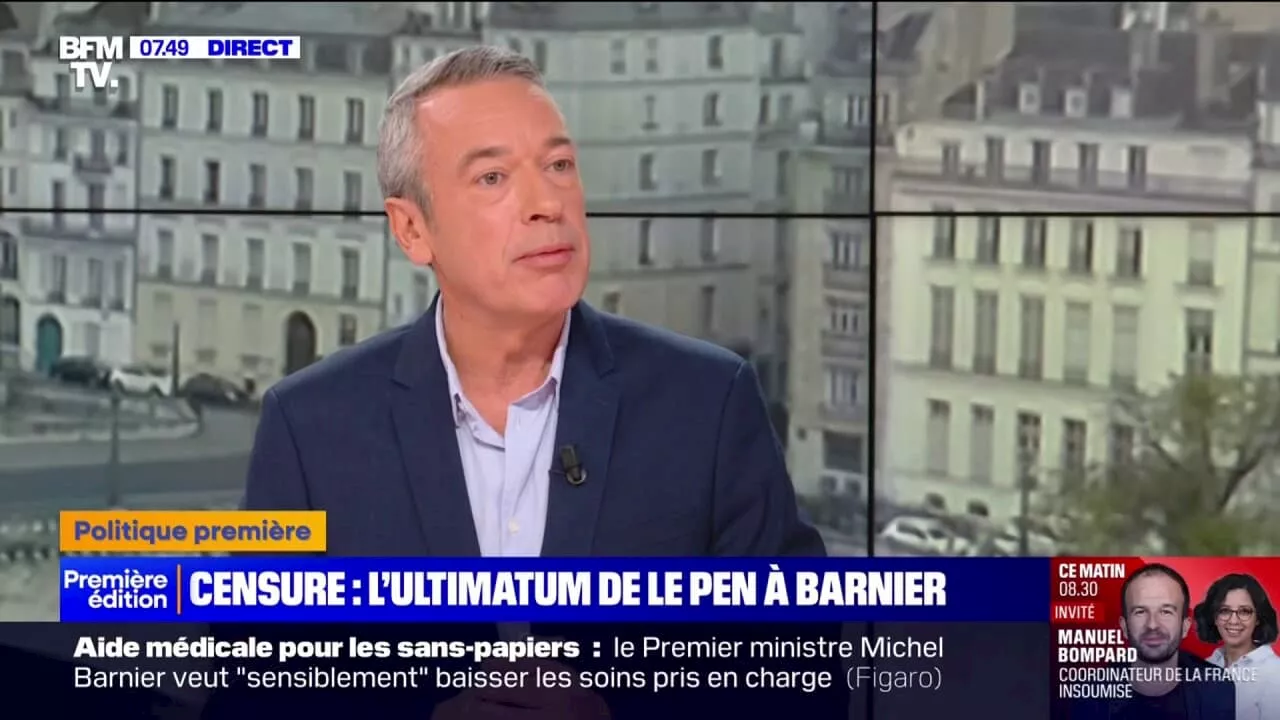 Ultimatum de Marine Le Pen: comment Michel Barnier 'tente de s'acheter un sursis'