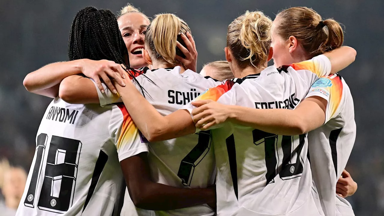 Deutsche Frauen-Nationalmannschaft tritt gegen die Schweiz an