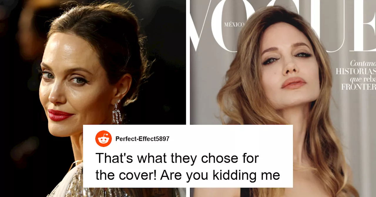 Angelina Jolie’s “Unprofessional” Vogue Mexico Cover Leaves Fans Furious