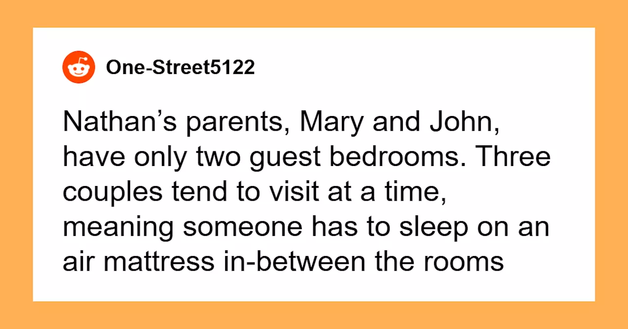 Couple Always Ends Up On Air Mattress On Family Holidays, Woman Loses Patience