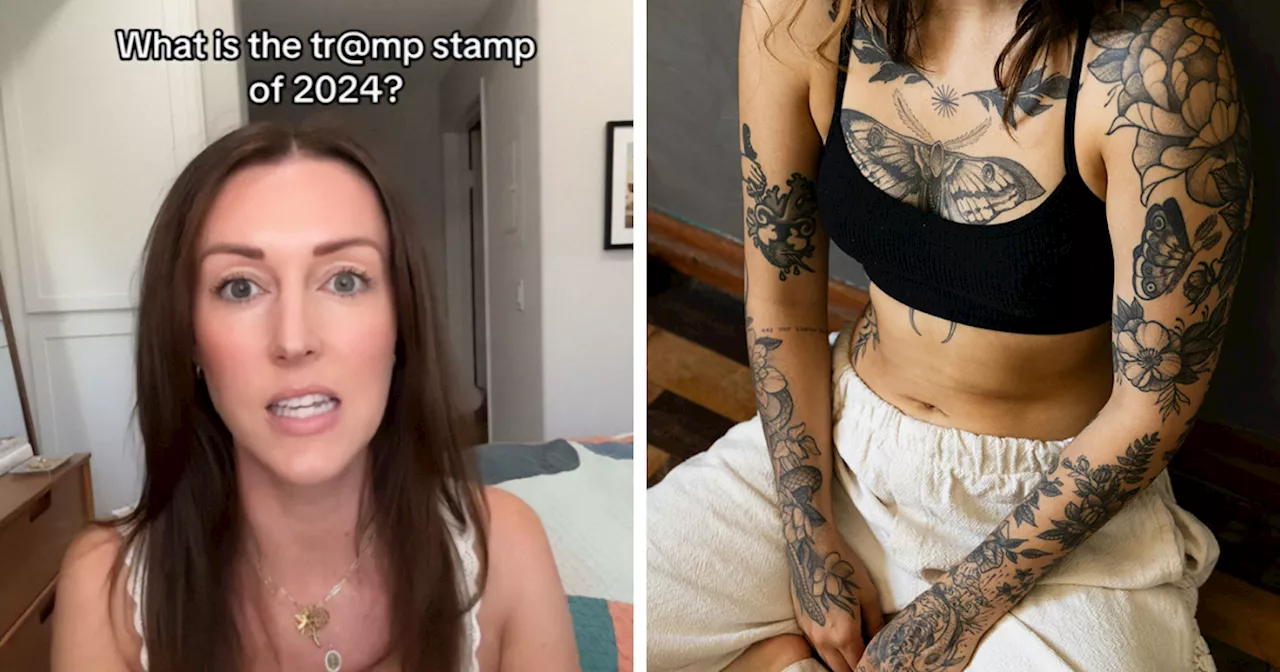 “The Tramp Stamp Of 2024”: Woman Sparks Discussion On Young People's Tattoo Trends