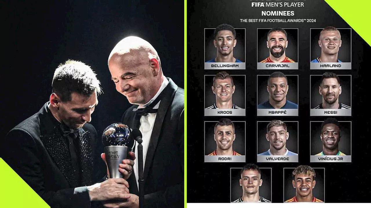 Lionel Messi's Inclusion in 2024 FIFA The Best Men's Player Shortlist Puzzles Fans