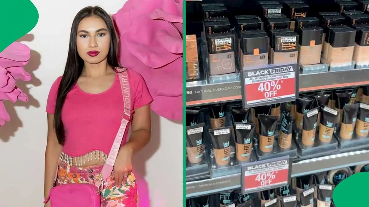 “Understood the Assignment”: Woman Shows Dis-Chem’s Black Friday Deals on Beauty Products