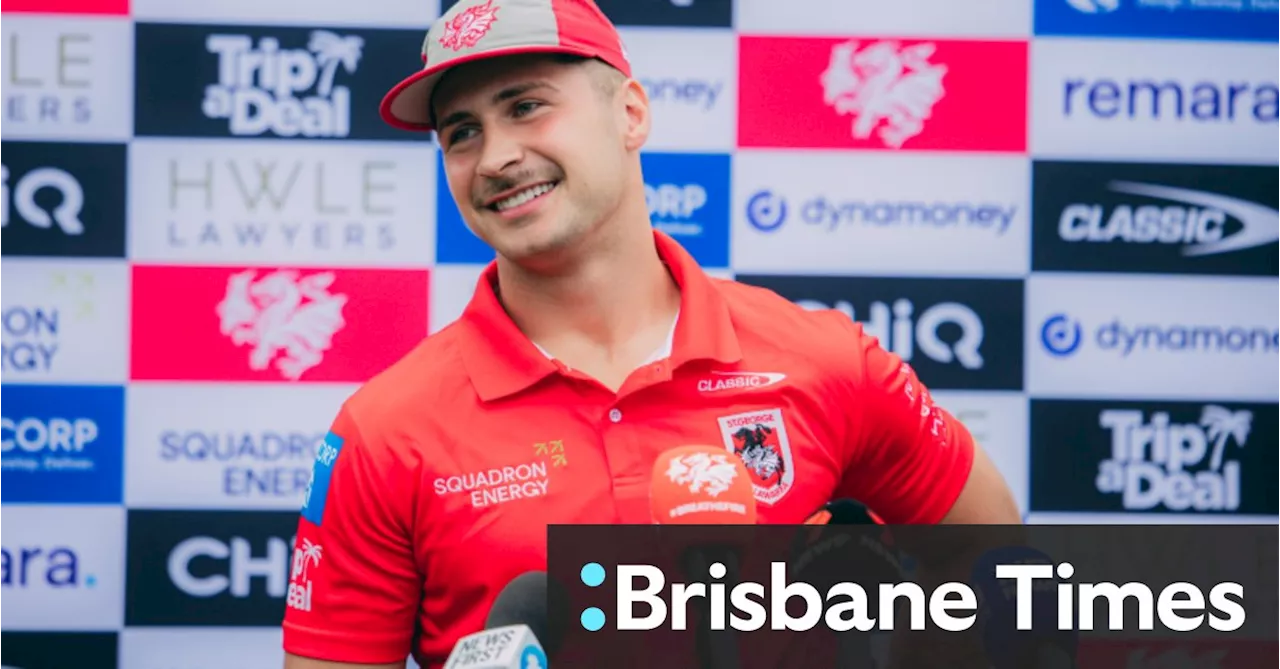 Lachlan Ilias Takes Over as St George Illawarra Dragons' New Halfback