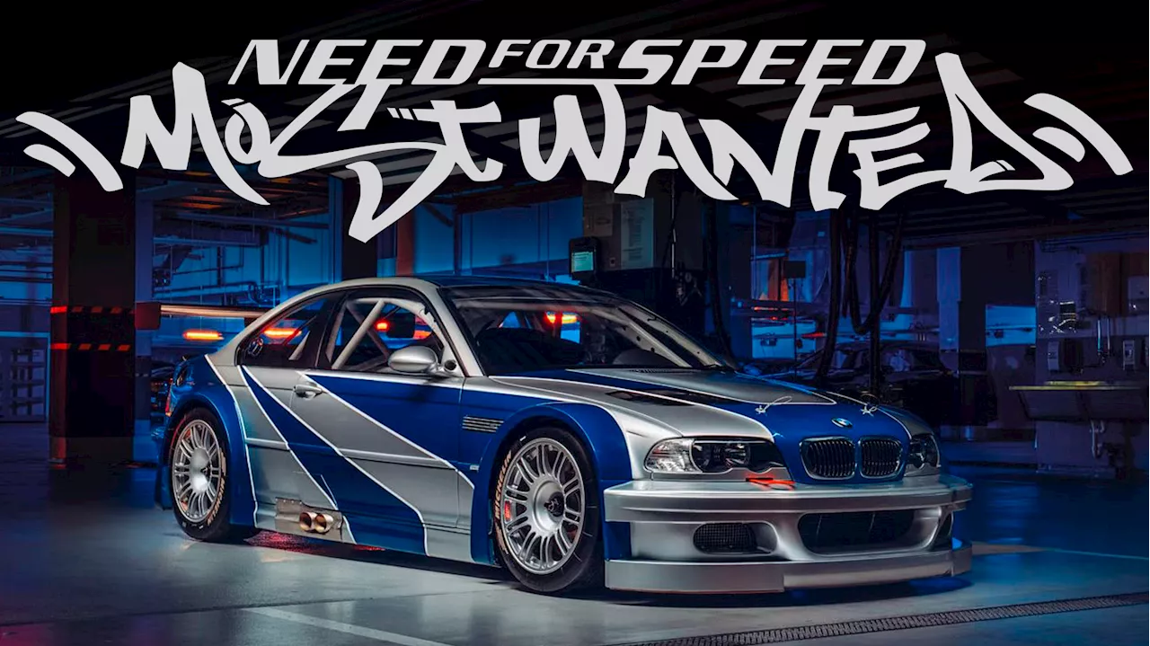 BMW Brings Iconic M3 GTR From ‘NFS: Most Wanted’ to Life